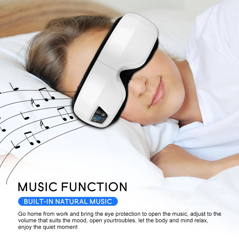 OptiSoothe™: Bluetooth Elegance for Fatigue Relief & Wrinkle Reduction